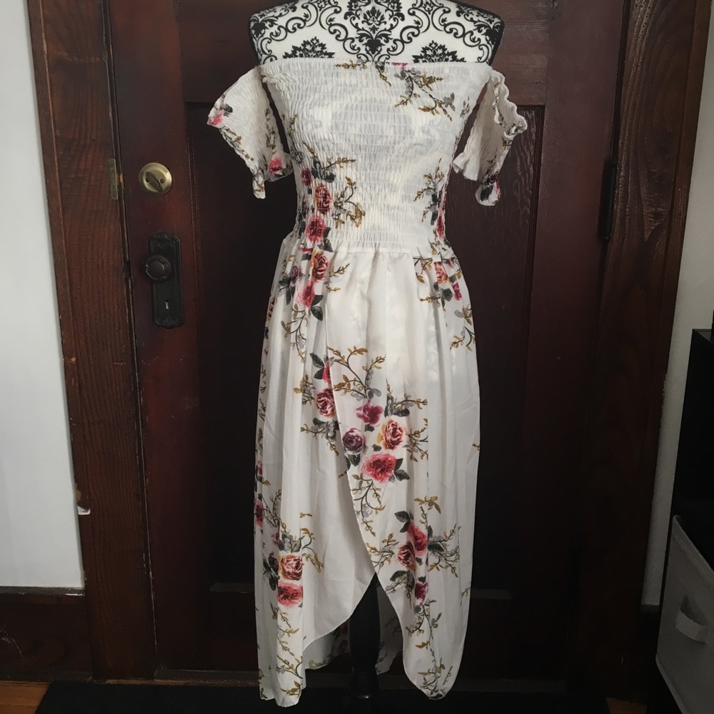 💐LAST ONE! Off shoulder maxi dress - Picture 5 of 6